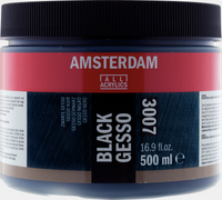 ROYAL TALENS Amsterdam црн акрилен гесо прајмер 500 ml