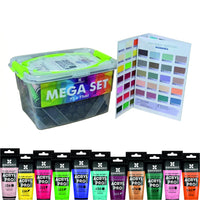 Сет акрилни бои Kompozit ACRYL PRO BOX 73 x 75 ml