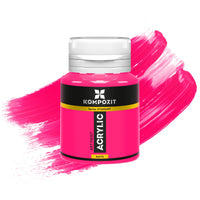 Акрилна боја STANDART Kompozit Fluorescent 20 ml – 114 Флуоресцентна розова