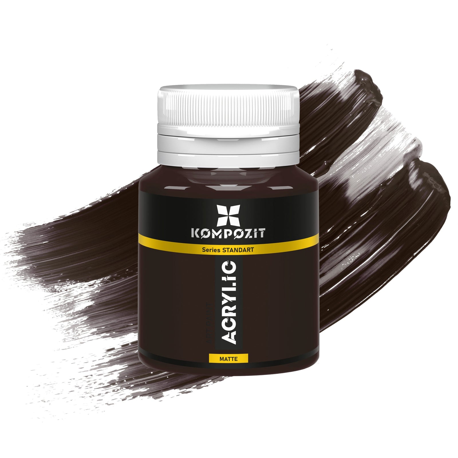 Акрилна боја Kompozit STANDART 20 ml – 84 Темно кафеава