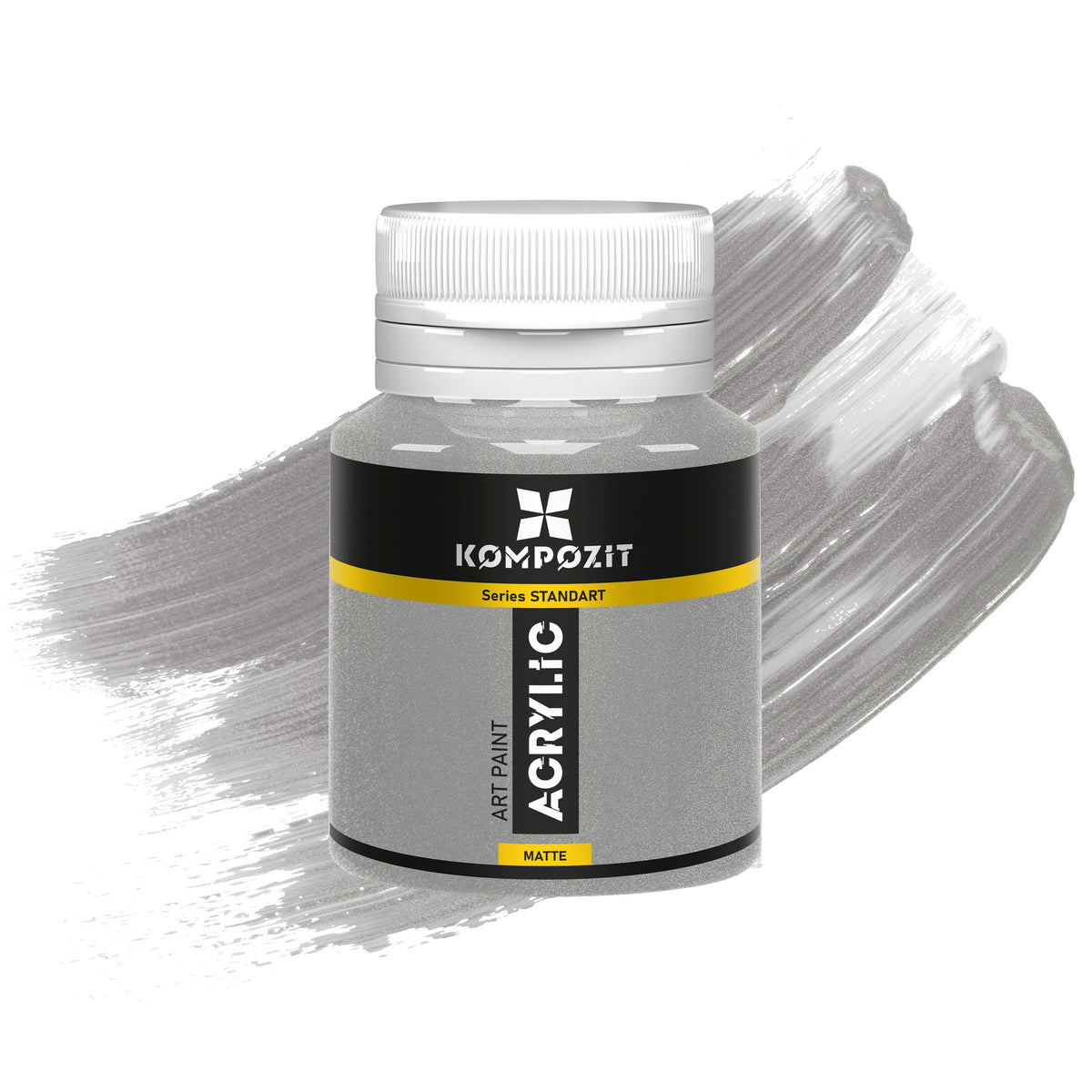 Акрилна боја STANDART Kompozit Metallic 20 ml – 91 Сребрена