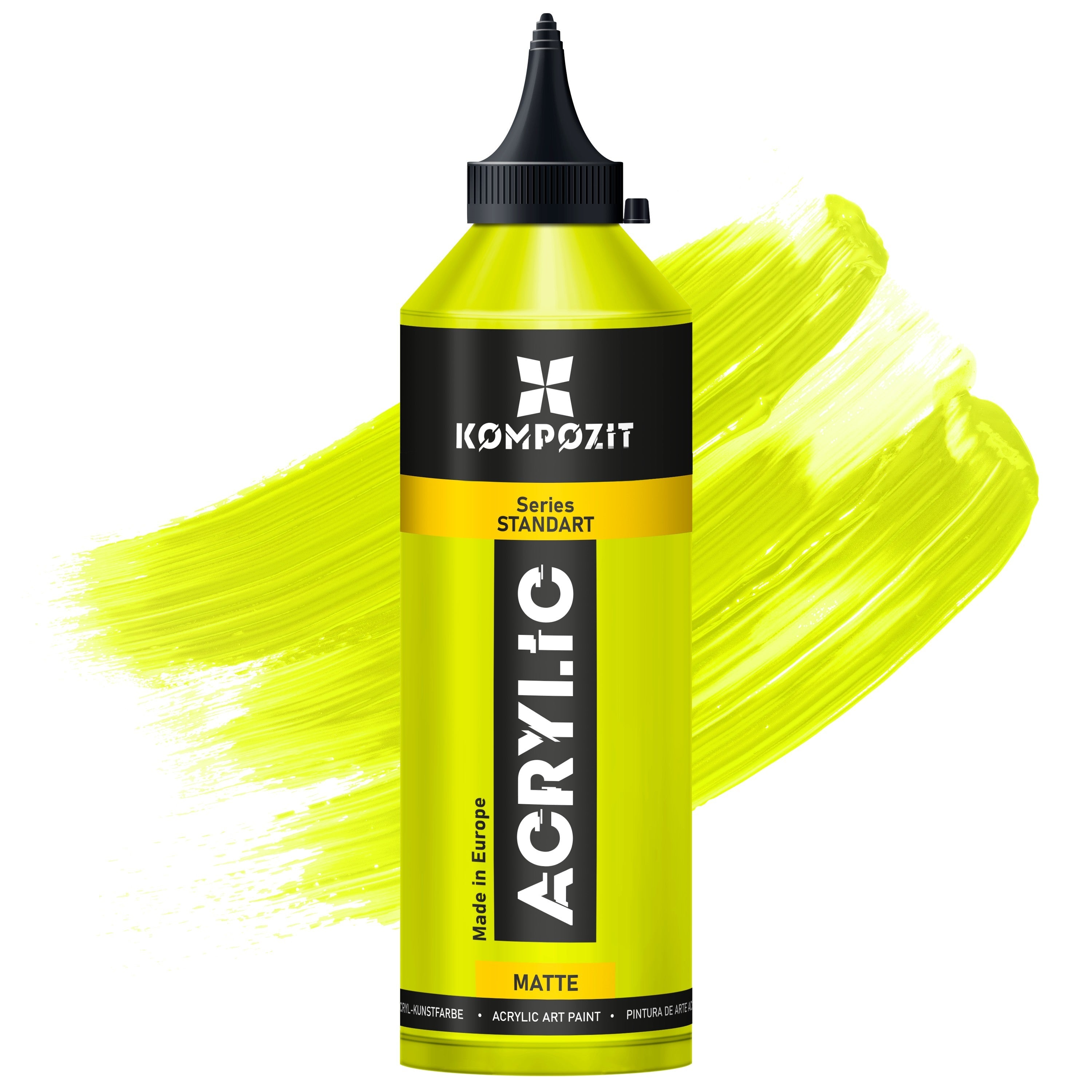 STANDART Kompozit акрилна боја – 111 Fluorescent Lime Green