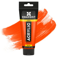 Акрилна боја Kompozit STANDART Fluorescent 75 ml – 113 Флуоресцентна портокалова