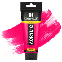 Акрилна боја Kompozit STANDART Fluorescent 75 ml – 114 Флуоресцентна розова