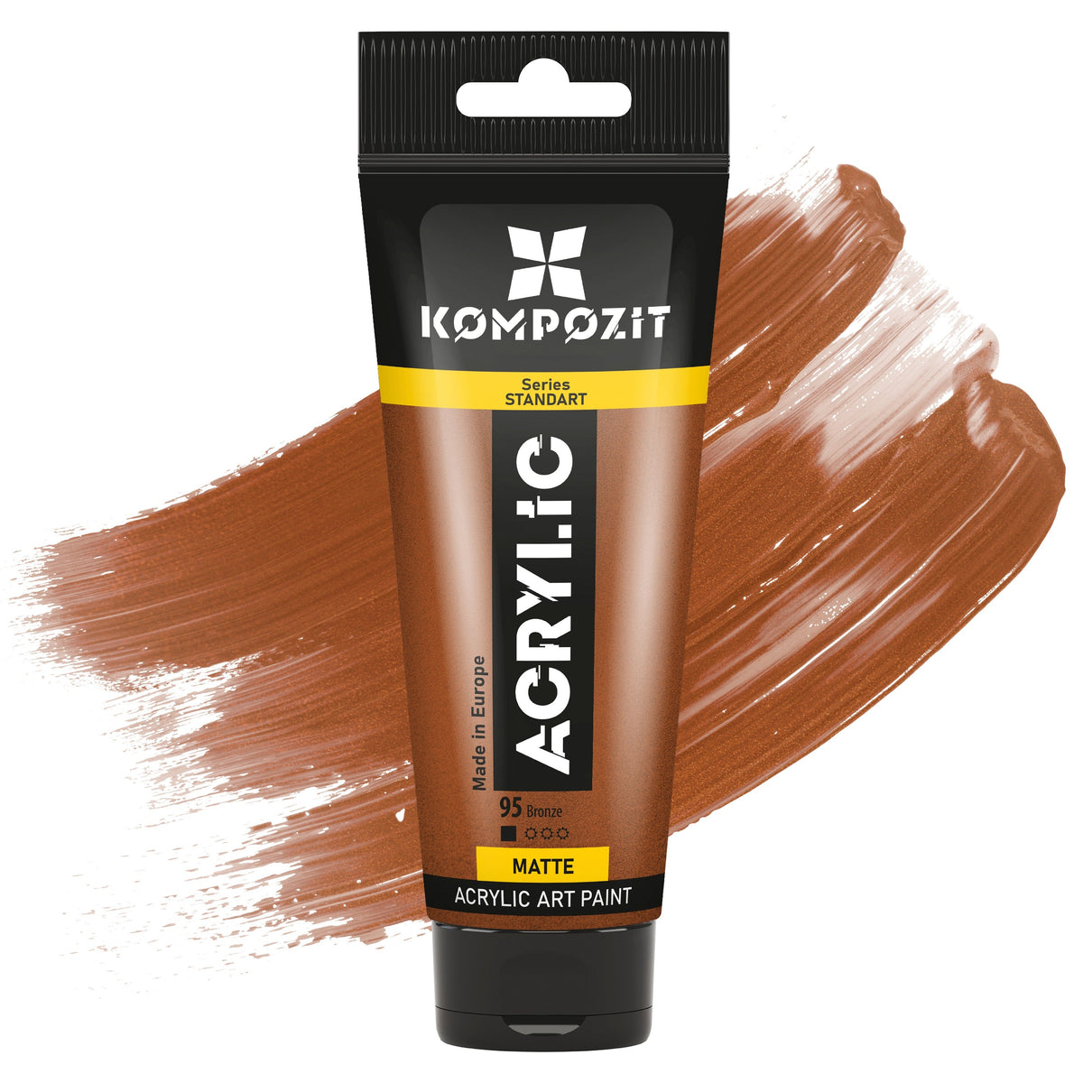 Акрилна боја STANDART Kompozit Metallic 75 ml – 95 Бронзена