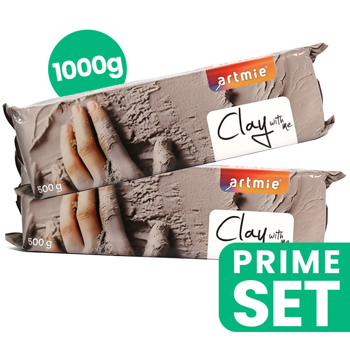 ARTMIE Clay with me Сет за моделирање глина 2x500гр - 1