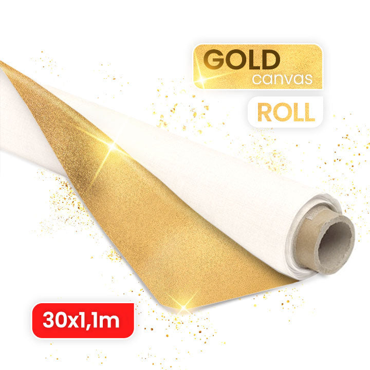 ARTMIE MIDAS златно сликарско платно на ролна 30 метри - различни ширини - 7
