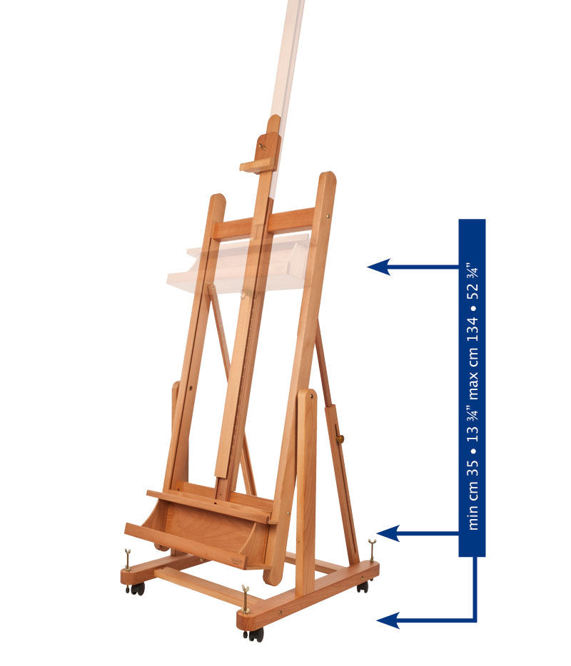 Ателје масликарски статив MABEF конвертибилен тип H