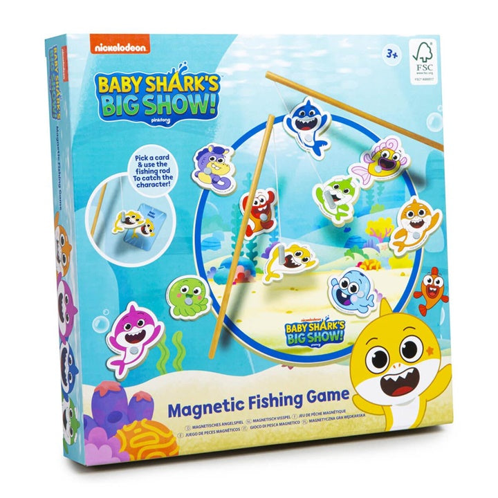 Baby Sharks друштвена игра Риболов