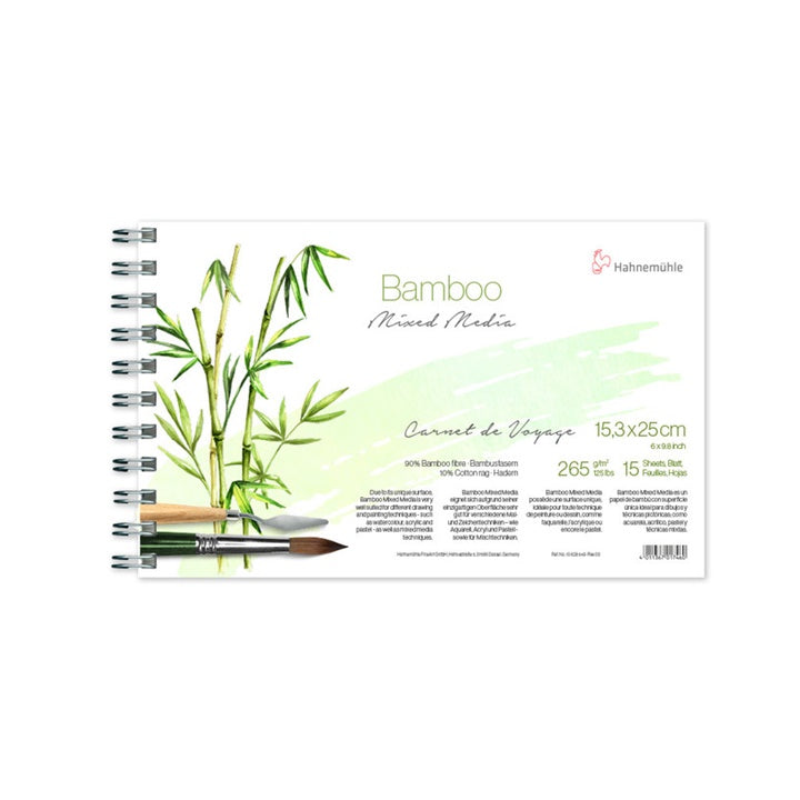 BAMBOO CARNET DE VOYAGE HAHNEMÜHLE мешани медиуми - 1
