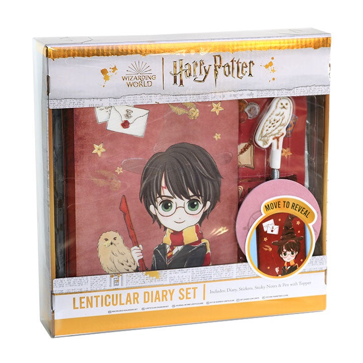 Бележник Harry Potter - сет со додатоци 4 парчиња