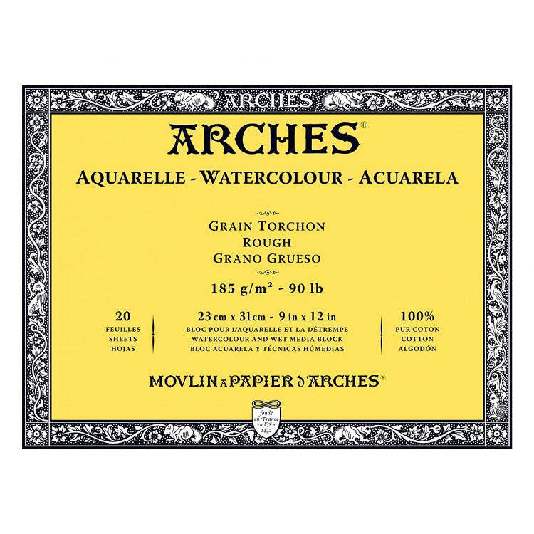 Блок ARCHES® Aquarelle Watercolour Rough