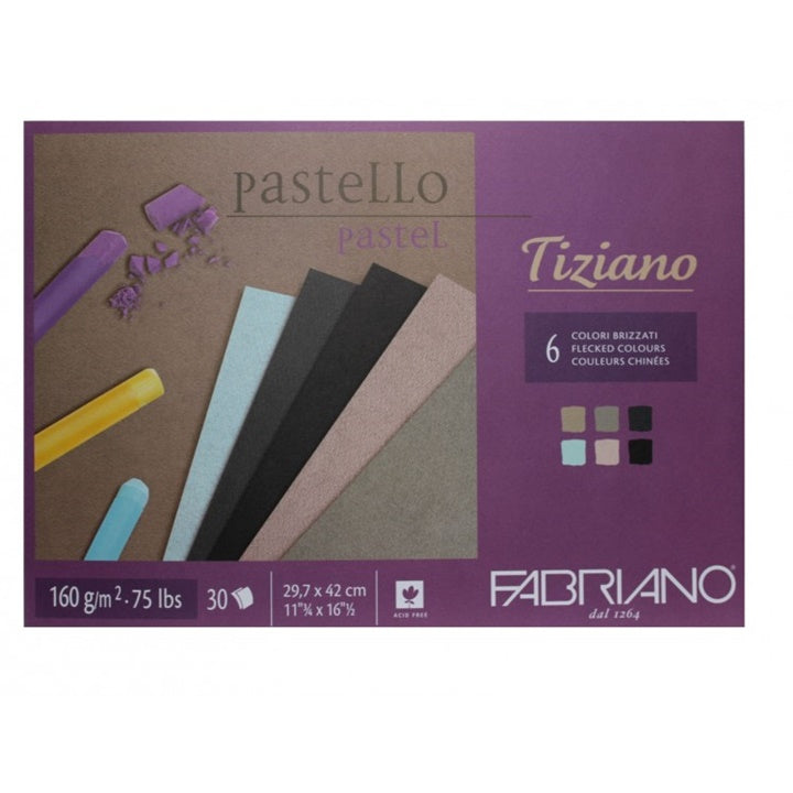 Блок од обоени хартии за пастел FABRIANO Tiziano - 3