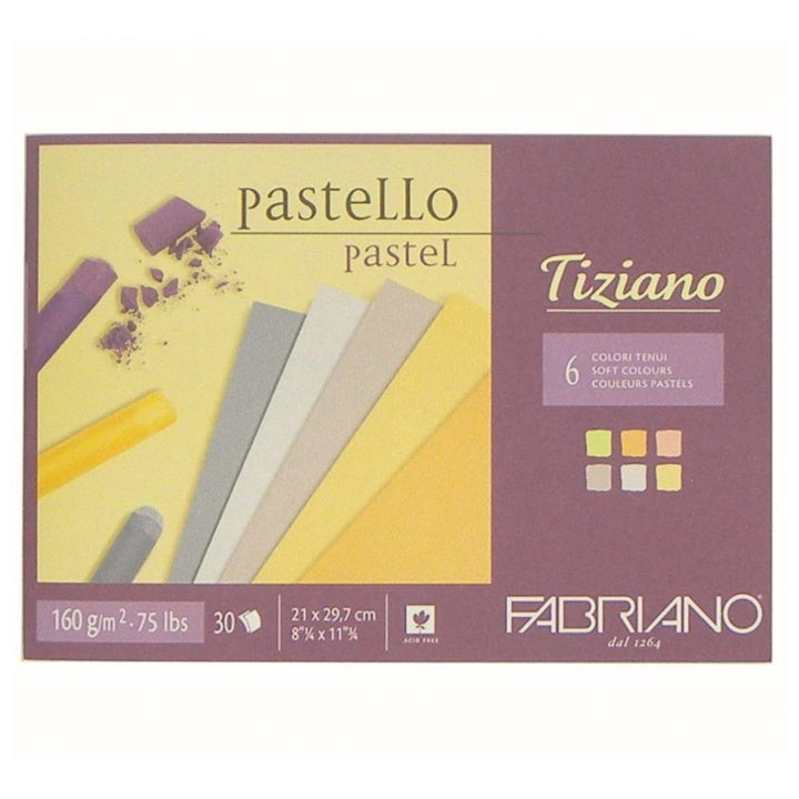 Блок од обоени хартии за пастел FABRIANO Tiziano Soft - 1