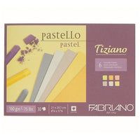 Блок од обоени хартии за пастел FABRIANO Tiziano Soft - 2
