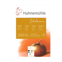 Блок од обоени хартии за пастел HAHNEMÜHLE VELOUR - 1