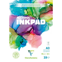 Блок за алкохолни мастила CLAIREFONTAINE 90 g/m² A5 – A3 - 25 листови