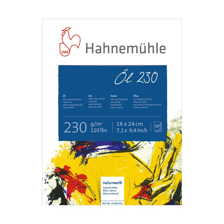 Блок за масло од HAHNEMÜHLE 10 листови - 1