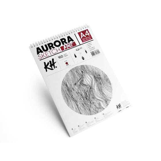 Блок за скицирање AURORA matt [160g] - 20 листови - 2