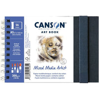 Блок за скицирање CANSON Mix Media Art Book 300 g 56L 14 x 21 cm со тврд повез