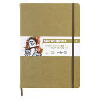 Блок за скицирање DARWI Khaki A4, 140 g/m², 80 листа