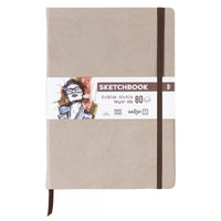 Блок за скицирање DARWI Taupe A4 140 g 80L