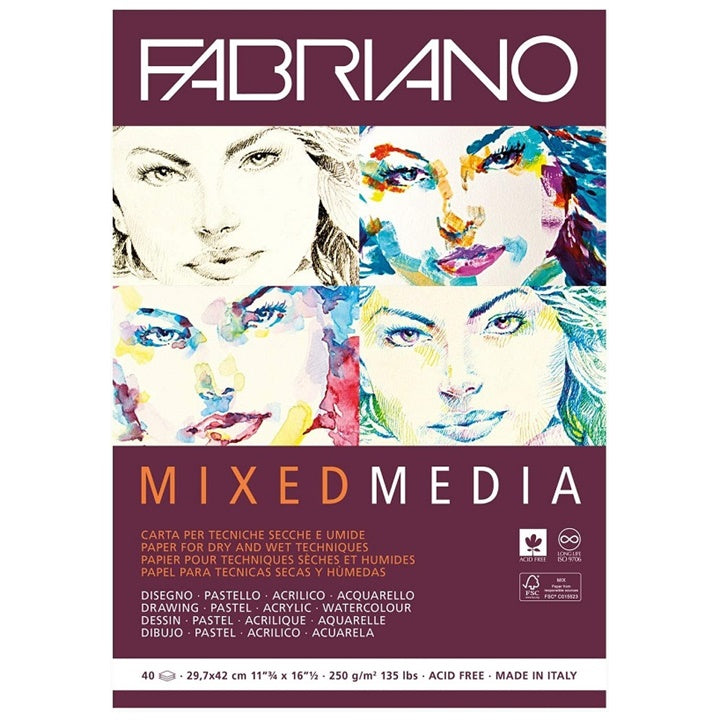 Блок за скицирање FABRIANO Mixed Media - 3
