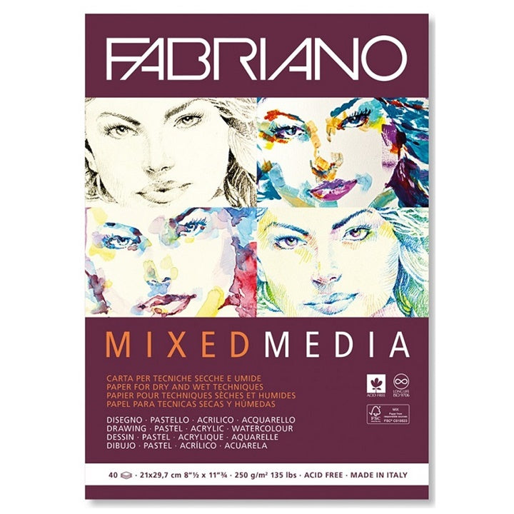 Блок за скицирање FABRIANO Mixed Media - 2