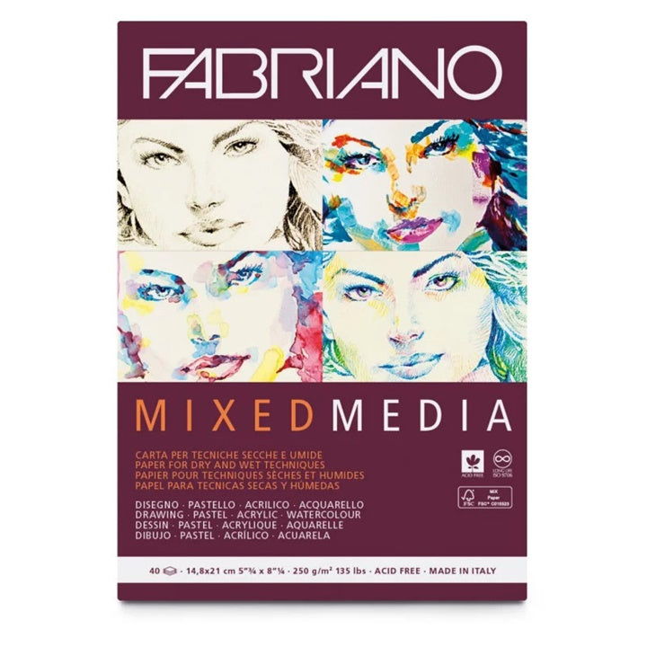 Блок за скицирање FABRIANO Mixed Media - 4