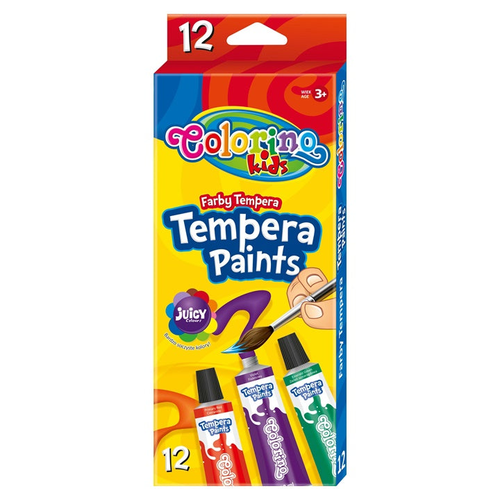 Бои Colorino Tempera 12 x 12 ml - 1