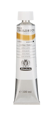 Бои за линорез Schmincke aqua-LINOPRINT 120 ml – 610 Жолта охра