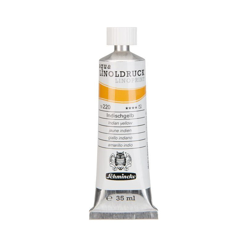 Бои за линорез Schmincke aqua-LINOPRINT 35 ml – 220 Индиска жолта