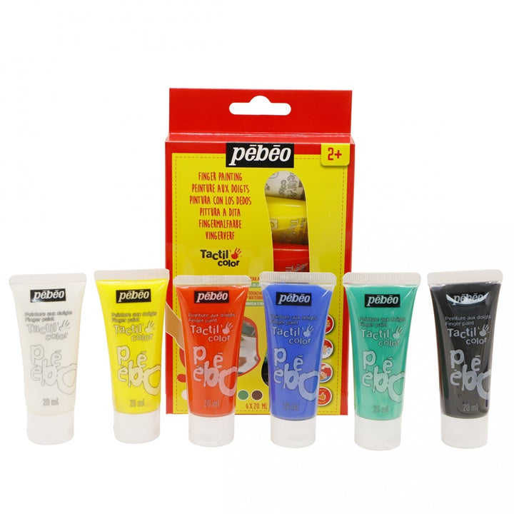 Бои за прсти  Pebeo Tactilcolor 6 x 20 ml - 2