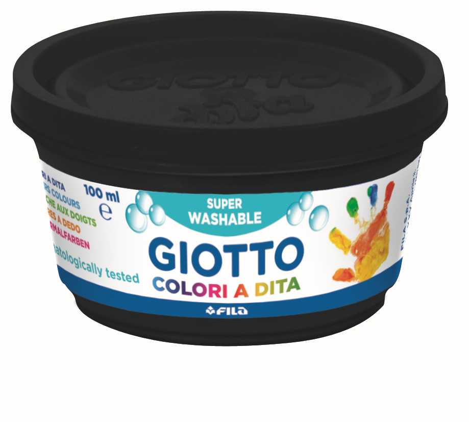 Бои за сликање со прсти GIOTTO Be-Be 6 x 100 ml