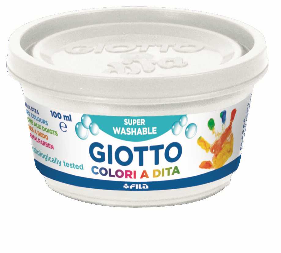 Бои за сликање со прсти GIOTTO Be-Be 6 x 100 ml