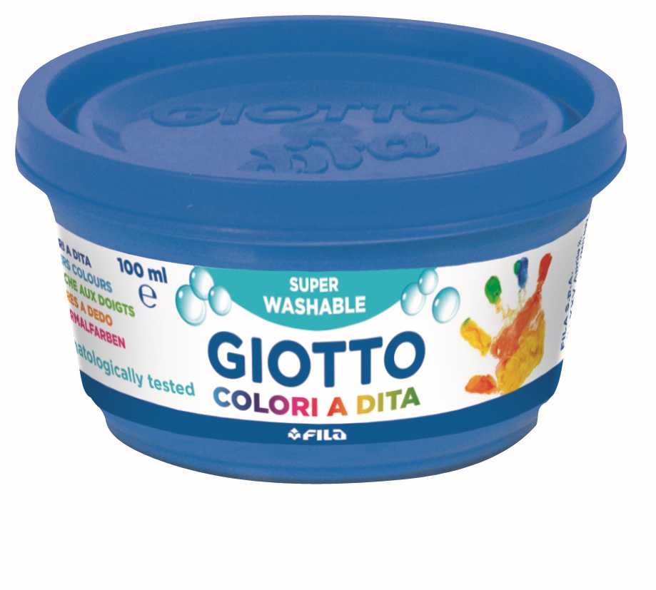Бои за сликање со прсти GIOTTO Be-Be 6 x 100 ml