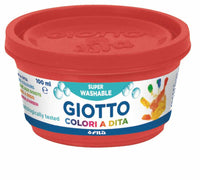 Бои за сликање со прсти GIOTTO Be-Be 6 x 100 ml