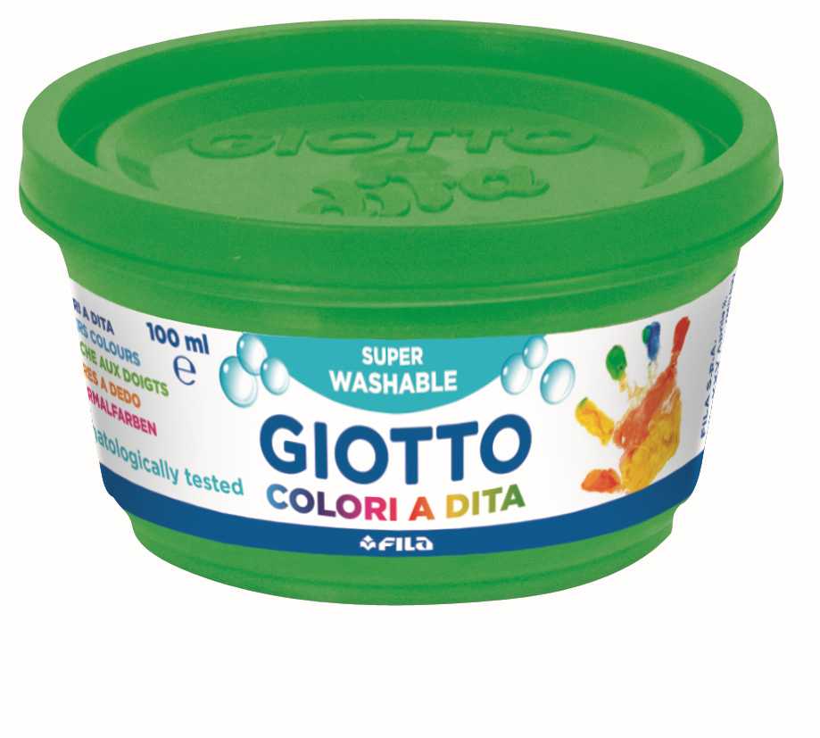 Бои за сликање со прсти GIOTTO Be-Be 6 x 100 ml