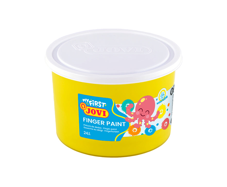 Бои за сликање со прсти JOVI 6 x 500 ml - сет 6 пар.