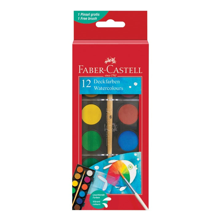 Бои за вода FABER-CASTELL 12 бои - 30 mm - 1