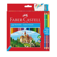 Боици Faber-Castell шестоаголни / сет од 24 бои