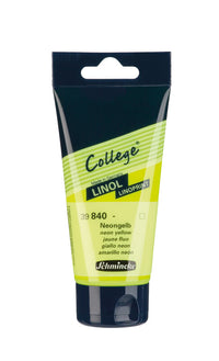 Боја за линорез Schmincke College Linol 75 ml – 840 Неон жолта