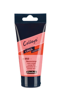 Боја за линорез Schmincke College Linol 75 ml – 850 Неон портокалова