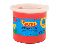 Боја за сликање со прсти JOVI 125 ml | разни нијанси – црвена