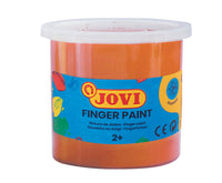 Боја за сликање со прсти JOVI 125 ml | разни нијанси – портокалова