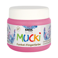 Боја за сликање со прсти-светкава 150 ml MUCKI - 1