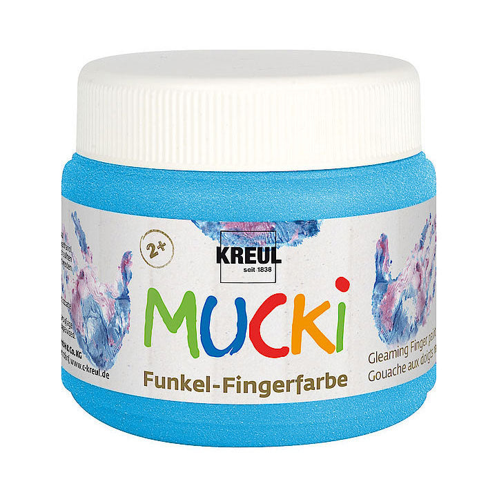 Боја за сликање со прсти-светкава 150 ml MUCKI - 3