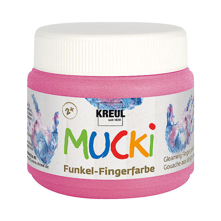 Боја за сликање со прсти-светкава 150 ml MUCKI - 2