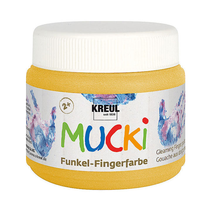 Боја за сликање со прсти-светкава 150 ml MUCKI - 5