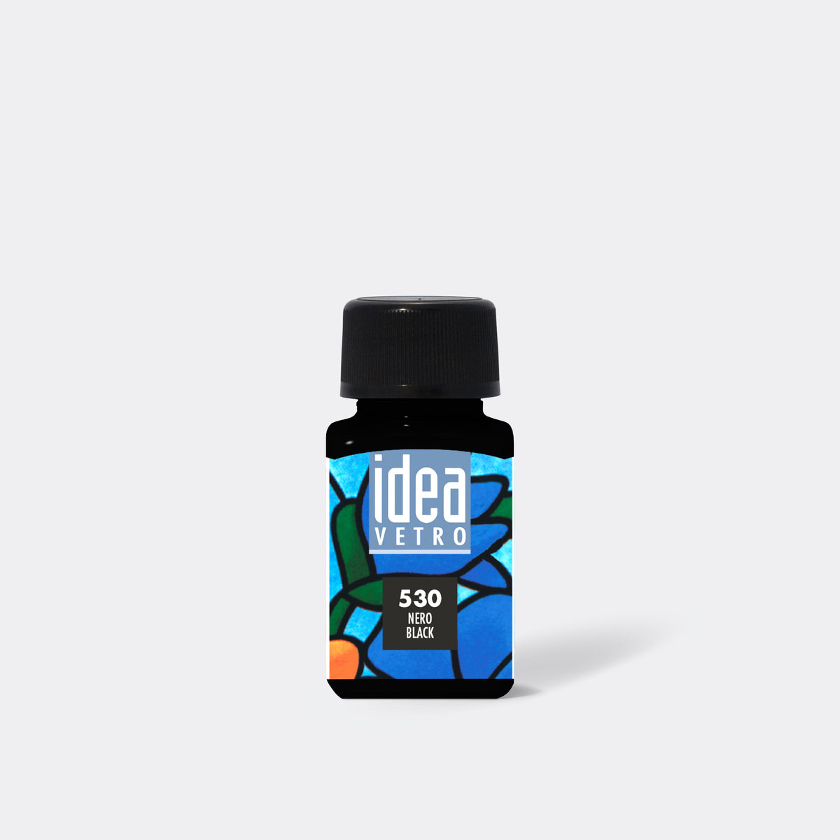 Боја за стакло MAIMERI Idea Vetro - 60 ml – Црна